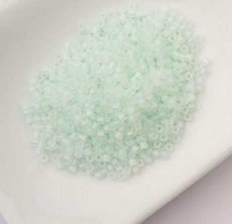 Cylin Bead 11/0 Matte Macaron AB Crystal Sky - 25 G Bag-CY11-1184