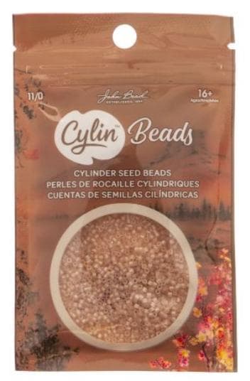 Cylin Bead 11/0 Matte Macaron AB Caramel - 25 G Bag-CY11-1192