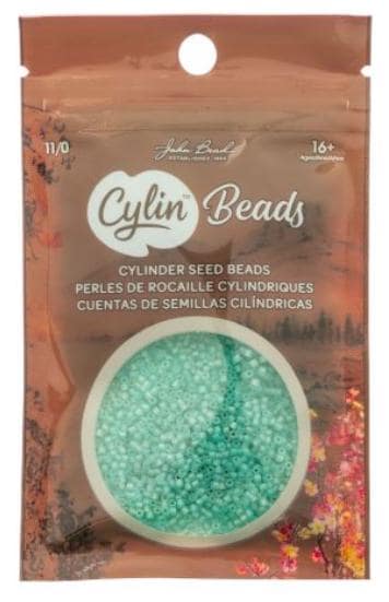 Cylin Bead 11/0 Matte Macaron AB Green Turquoise - 25 G Bag-CY11-1186