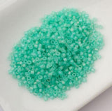 Cylin Bead 11/0 Matte Macaron AB Green Turquoise - 25 G Bag-CY11-1186