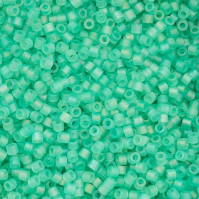 Cylin Bead 11/0 Matte Macaron AB Green Turquoise - 25 G Bag-CY11-1186