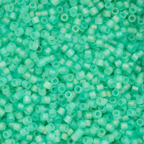 Cylin Bead 11/0 Matte Macaron AB Green Turquoise - 25 G Bag-CY11-1186